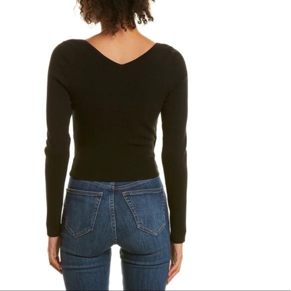 525 America BRAND NEW WITH TAGS Long sleeve wrap top - Picture 2 of 10